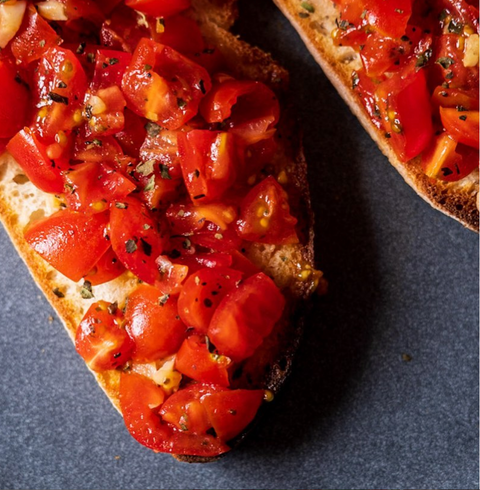 Cherry Tomato Bruschetta 🍅