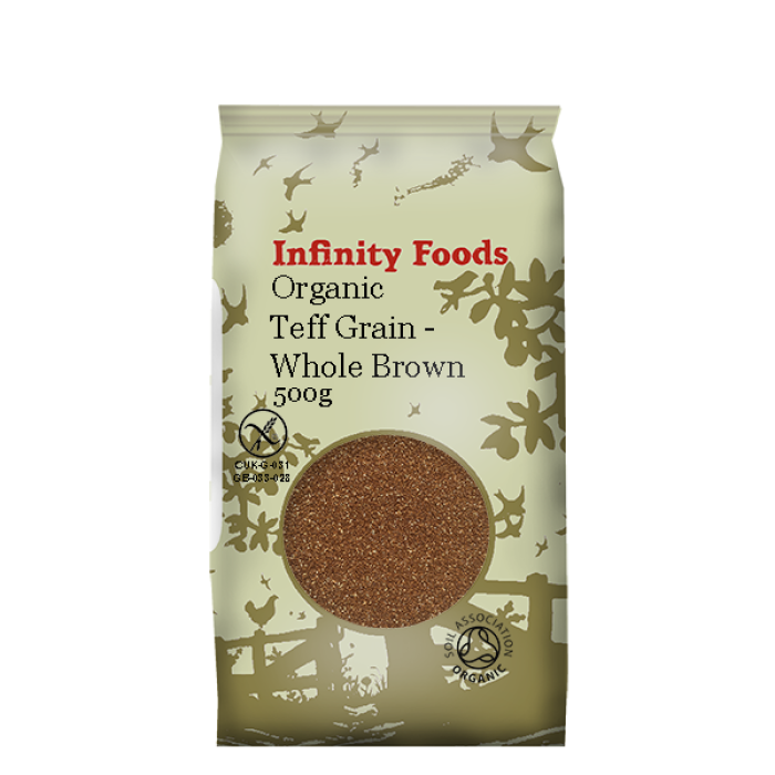 Organic Teff Grain - whole brown - gluten-free