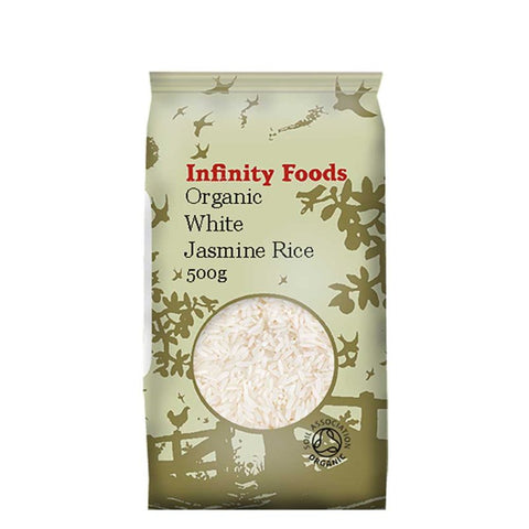 Infinity Organic White Jasmine Rice, 500g