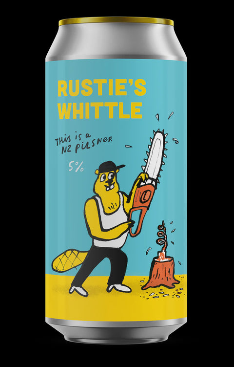 Pretty Decent - Rustie's Whittle - NZ Pilsner