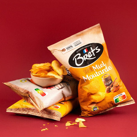 brets honey mustard crisps