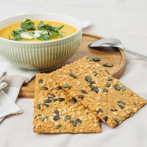 Dr Karg Organic Emmental Cheese & Pumpkin Crispbread, 200g
