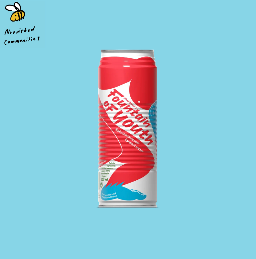 Fountain Of Youth Coconut Water 520ml Nourished Communities