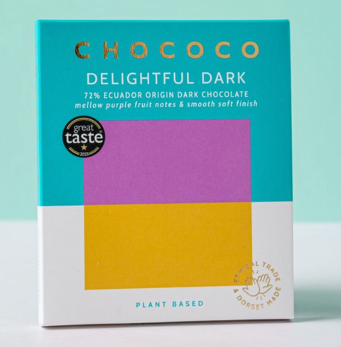 chococo bar delightful dark 72% 75g