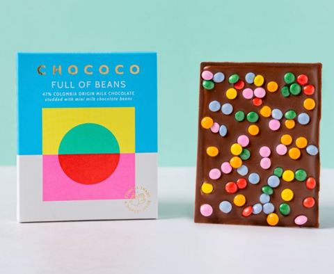 chococo bar full of beans 47% Milk Chocolate Bar 75g