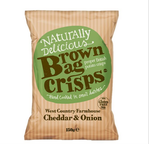 Brown Bag Crisps 150g