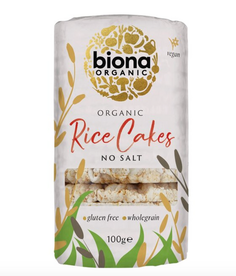 Biona Organic Rice Cakes 100g / Salt