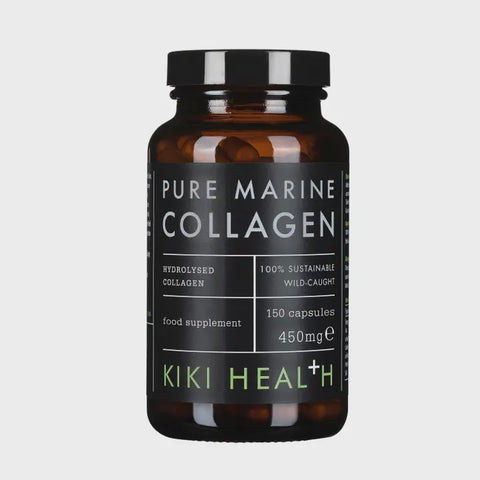 Kiki Health Pure Marine Collagen 150 Vegicaps, 6.5 x 12.5 x 6.5 cm