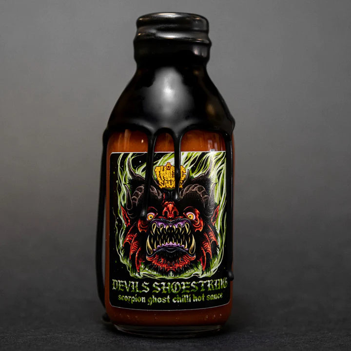 Thiccc -Devil's Shoestring Scorpion Ghost Chilli Hot Sauce