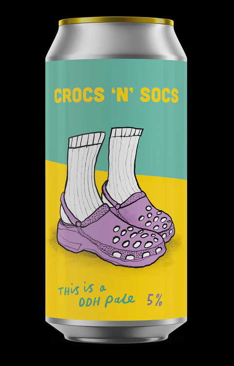 Pretty Decent - Crocs 'N' Socs - DDH Pale