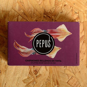 Pepus - Stuffed Squid with Rice