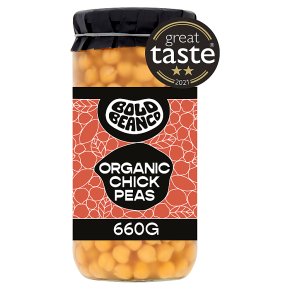 Bold Bean Co Organic Chick Peas 660g