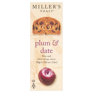 Miller's Toast Plum & Date100g