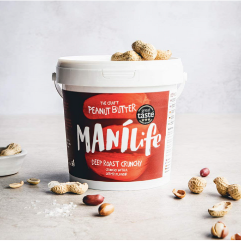 ManiLife Mani Monster - Deep Roasted Peanut Butter 1kg Tub
