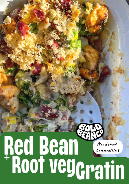 Banging Beany Bake by Nourished Communities & Bold Beans