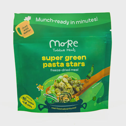 More Toddler Meals - Super Green Pasta Stars