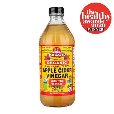bragg organic apple cider vinegar with mother 473ml