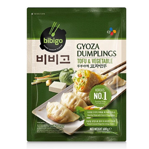 CJ BIBIGO Dumplings Tofu & Vegetable 600g - Collection Only