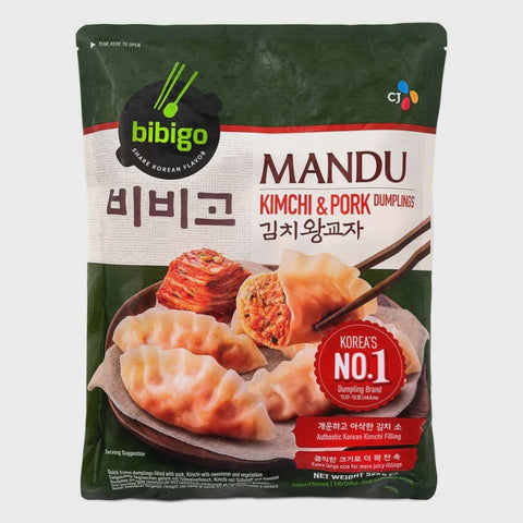 CJ Bibigo Kimchi & Pork Dumpling 525G - Collection Only