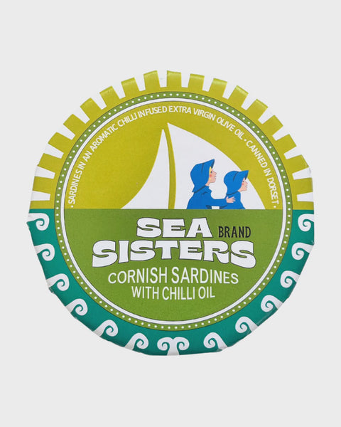 Sea Sisters - Cornish Sardines with Chilli Extra Virgin Olive Oil