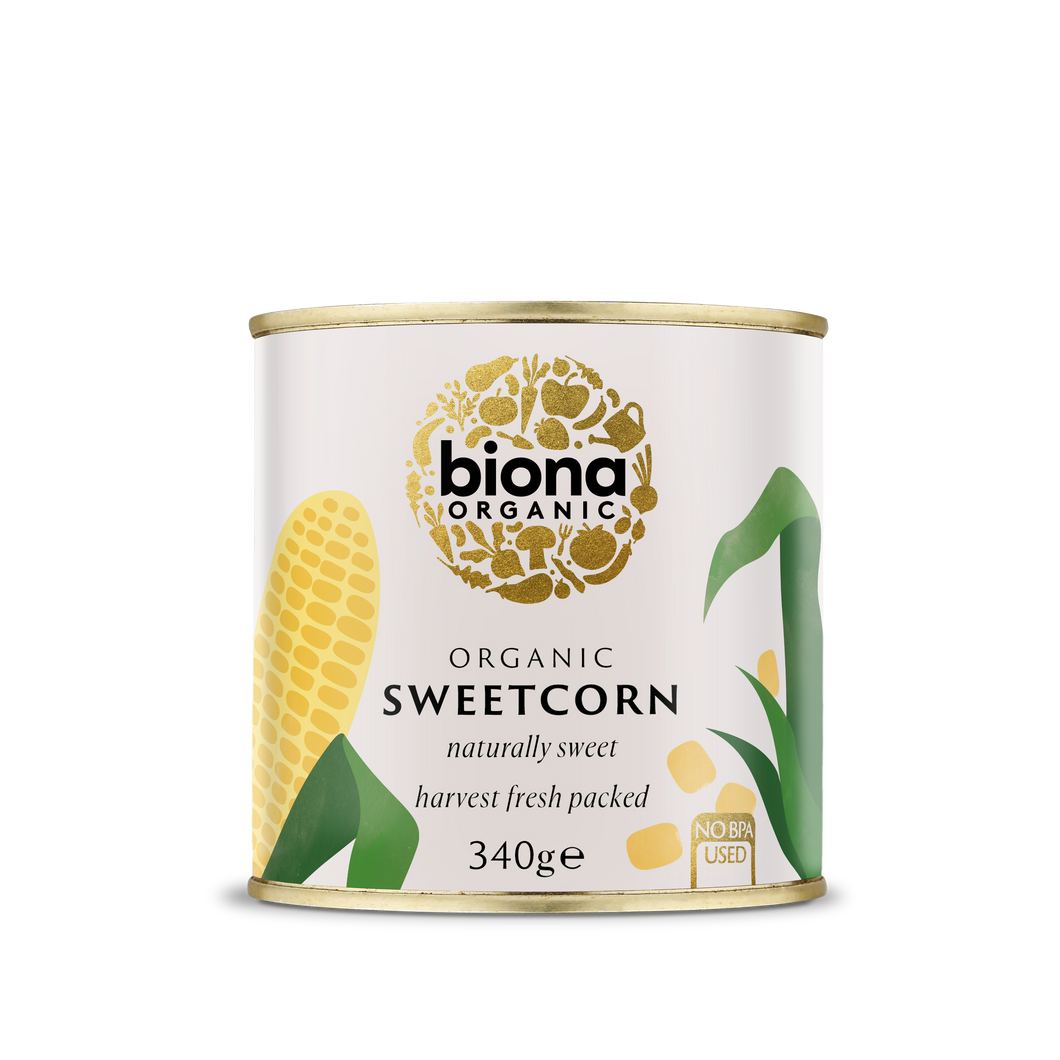Biona Organic Sweetcorn 340g