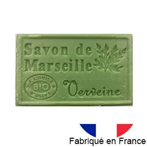 Marseille Soap with Organic Olive Oil, Verbena Fragrance