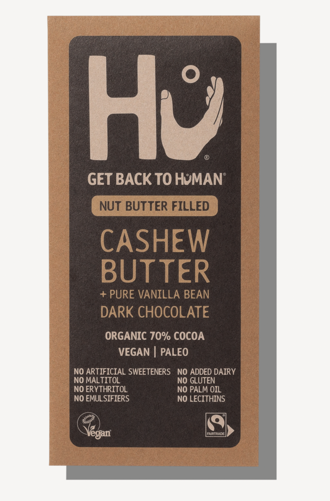 Hu Kitchen Vegan Chocolate - Cashew Butter & Vanilla Dark X 60g
