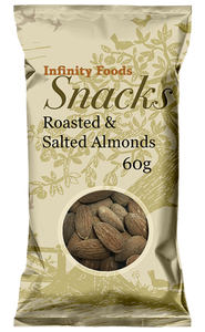 Roasted and Salted Almonds 60g