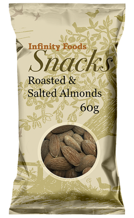 Roasted and Salted Almonds 60g