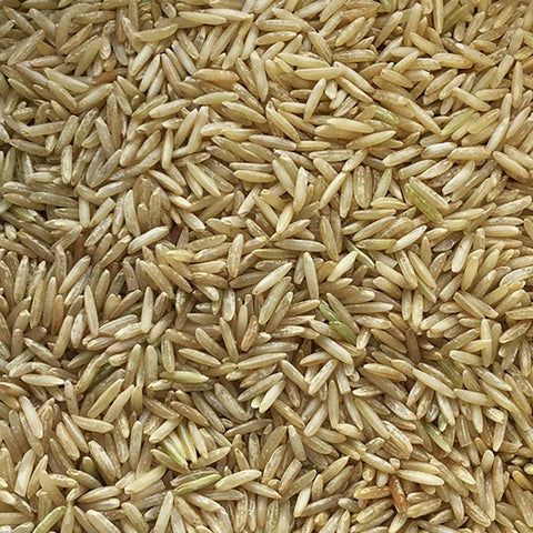 close up of brown rice