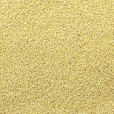 close up of organic millet