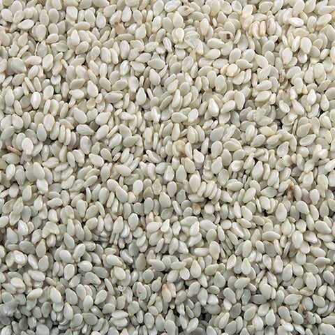 close up of sesame seeds