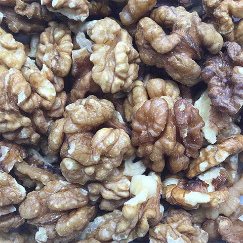 close up of walnuts