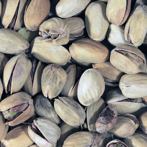 close up of pistachios