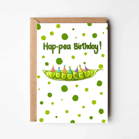Cards - Pun & Funky - Hap-pea Couple