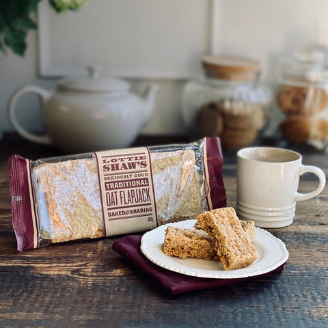lottie shaw’s traditional oat flapjacks