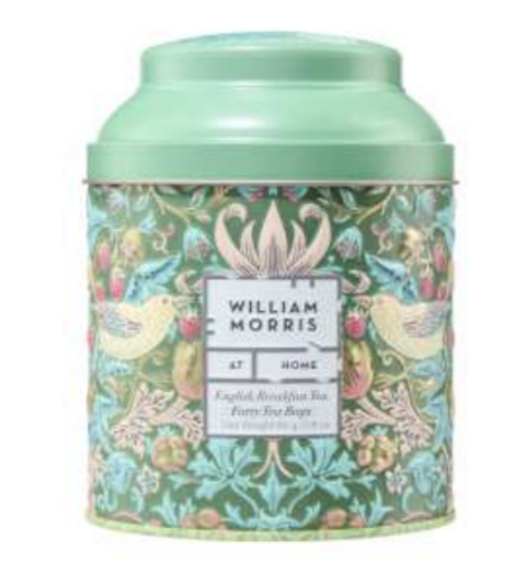 William Morris Tea  Tins - English Breakfast 40 Teabags