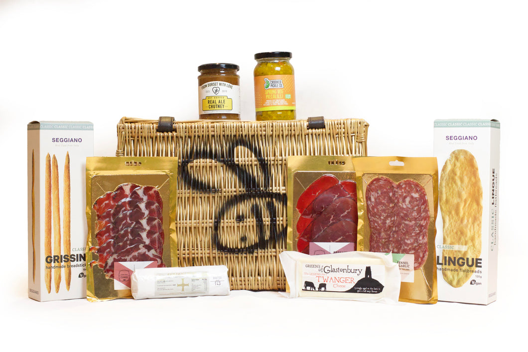 British Cheese and Charcuterie Hamper