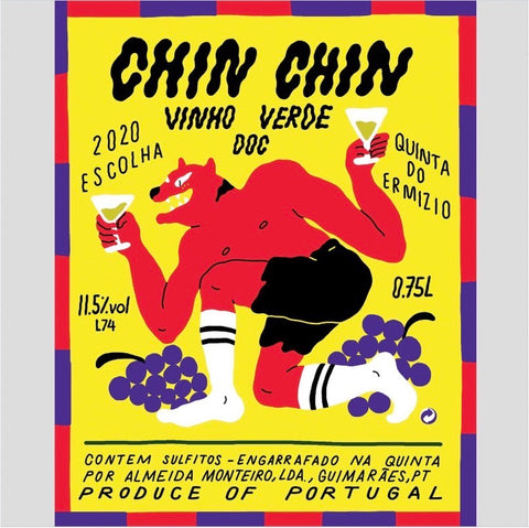 Chin chin wine label