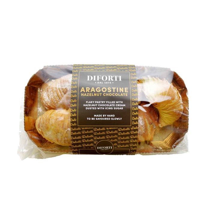 Diforti Aragostine Filled With Hazlenut Chocolate Cream 150g