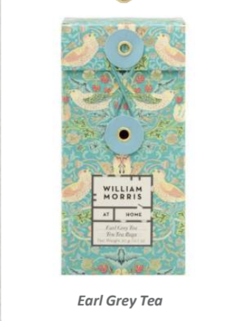 William Morris Tea - Earl Grey 10 Teabags