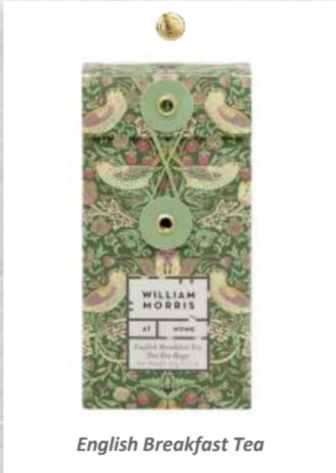 William Morris Tea - English Breakfast 10 Teabags