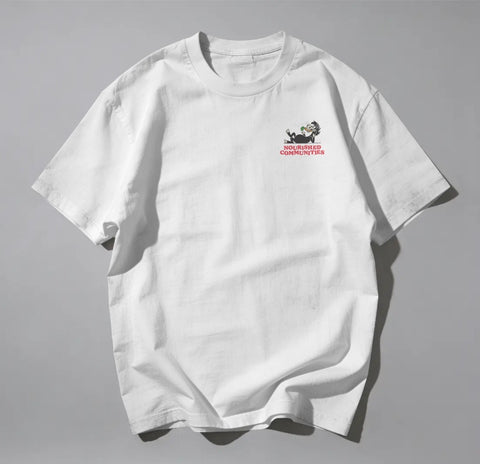 Nourished Communities, Black Horse Road T-shirt, E17