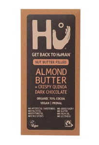 Hu Kitchen Almond Butter Crispy Quinoa Dark Chocolate 60g