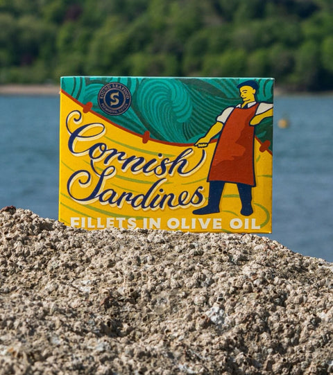 UK tinned fish cornish sardines fillet in a can