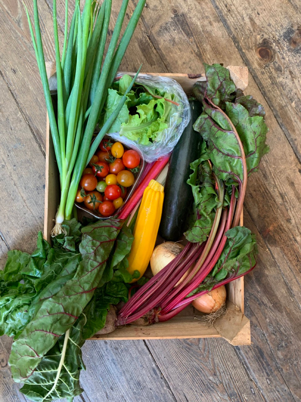 Medium Seasonal Vegetable Box: Organic practices Cambridge