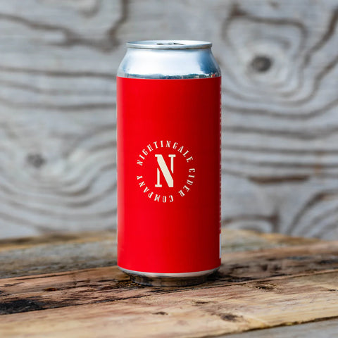 can of nightingale cider company