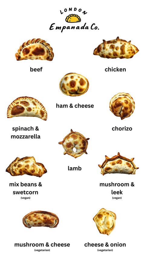 Freshly Baked Empanadas (order online)