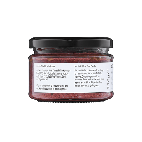 jar of meze on a white background