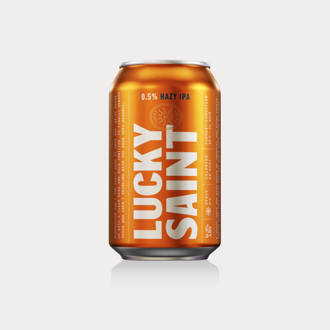 lucky saint alcohol free hazy IPA 0.5%